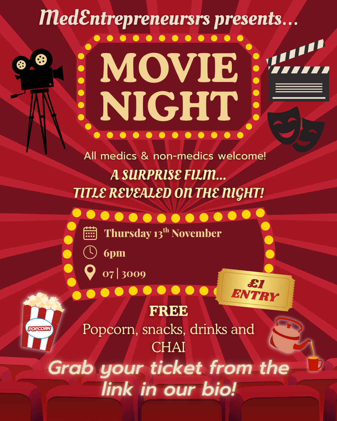 MedEntrepreneurs Movie Night